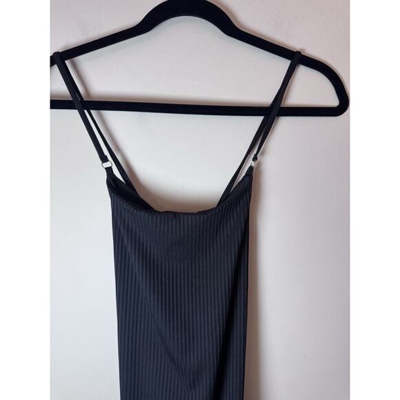 Vitamin A One-Piece Swimsuit Black Tie Back Womens Size XL NWT - Picture 6 of 11